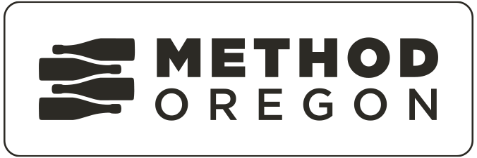 Method Oregon horizontal logo in black