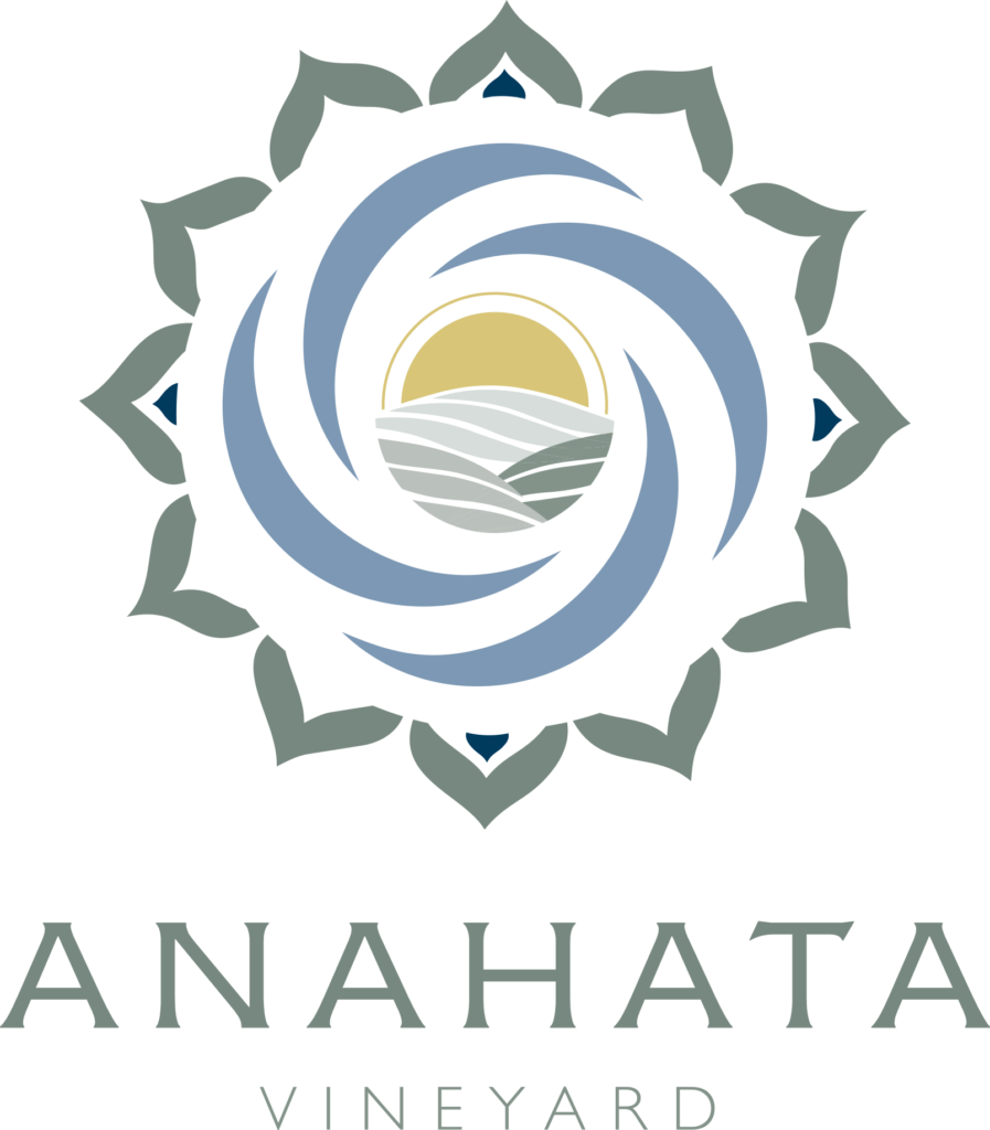 Anahata Vineyard logo, in color.